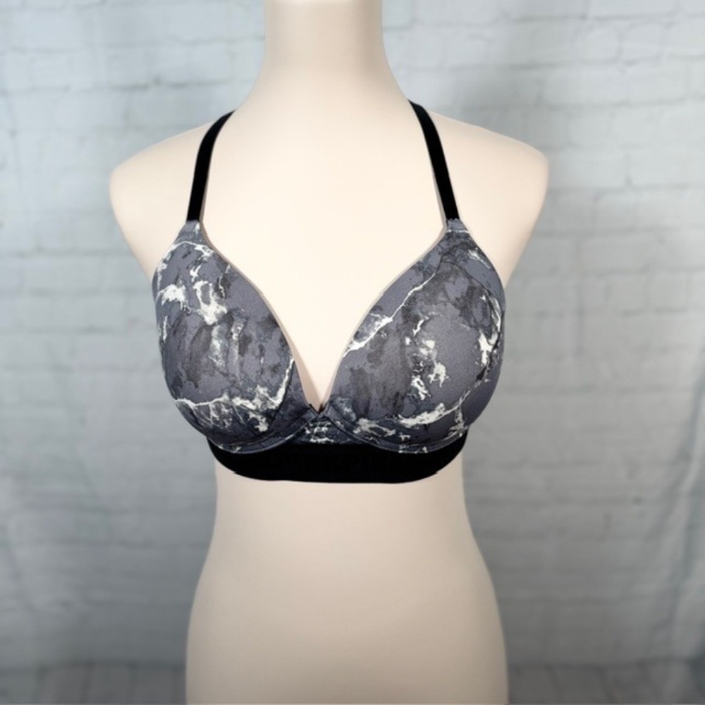 NWOT Victoria's Secret‎ PINK Wear Everywhere Push Up Bra Marble 36C